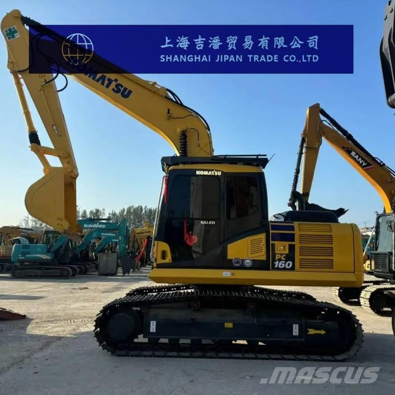 Komatsu PC 160 中型油圧ショベル 7ｔ-12ｔ（ユンボ・パワーショベル・バックホー）