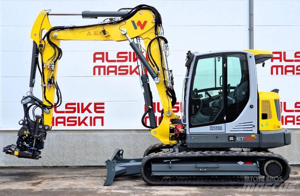 Wacker Neuson ET 90 中型油圧ショベル 7ｔ-12ｔ（ユンボ・パワーショベル・バックホー）