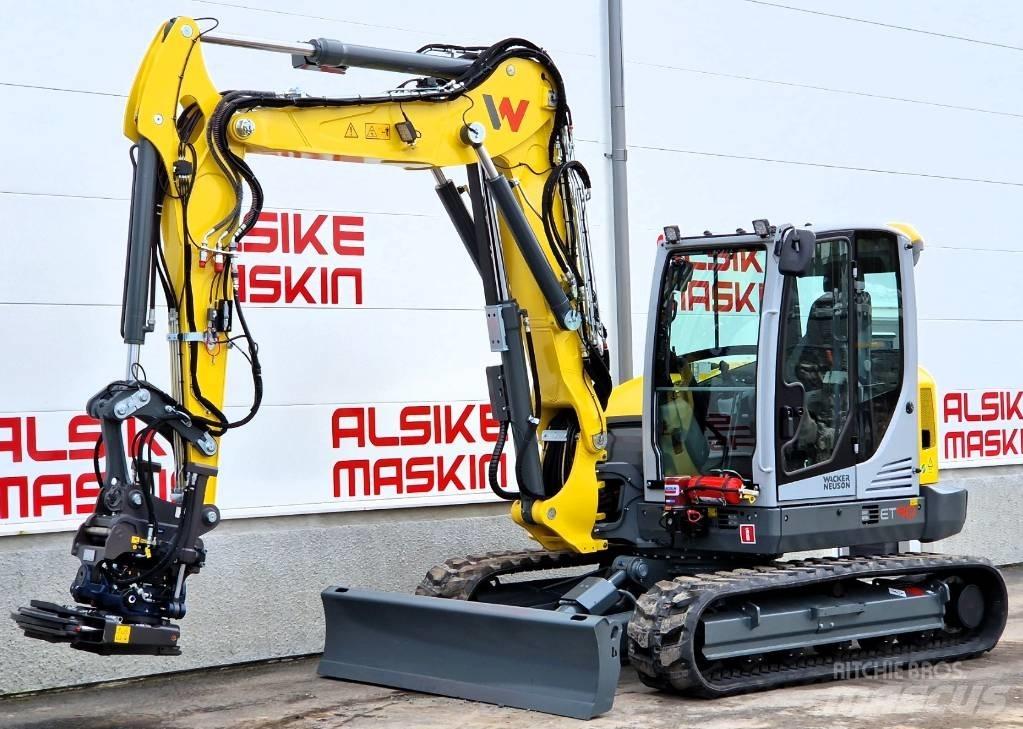 Wacker Neuson ET 90 中型油圧ショベル 7ｔ-12ｔ（ユンボ・パワーショベル・バックホー）