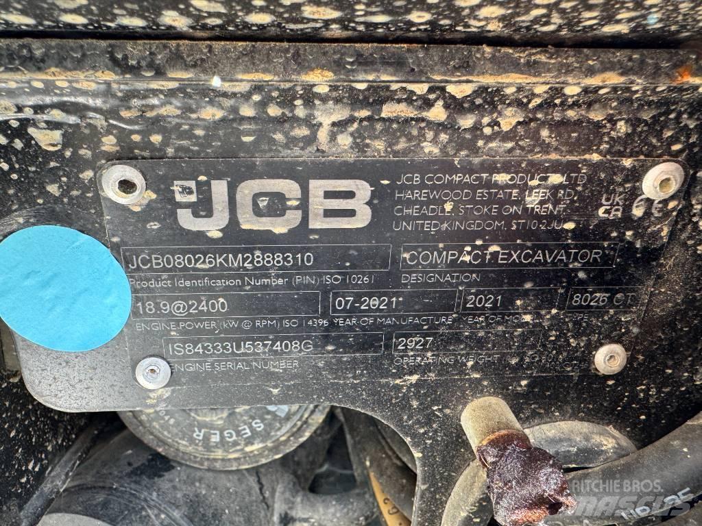 JCB 8026CTS 大型油圧ショベル12t以上（パワーショベル・ユンボ）