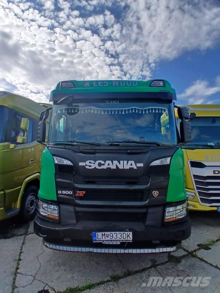 Scania G 500 XT 木材トラック