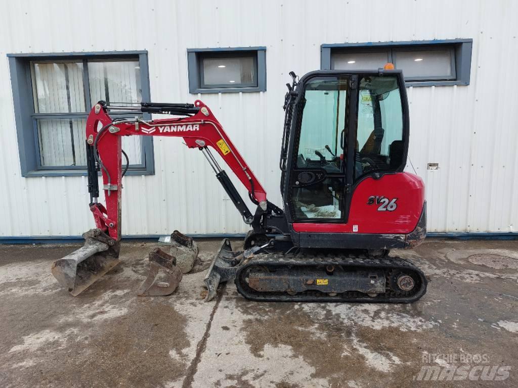 Yanmar SV26 ミニ油圧ショベル 7t以下（ミニユンボ・ミニディガー）