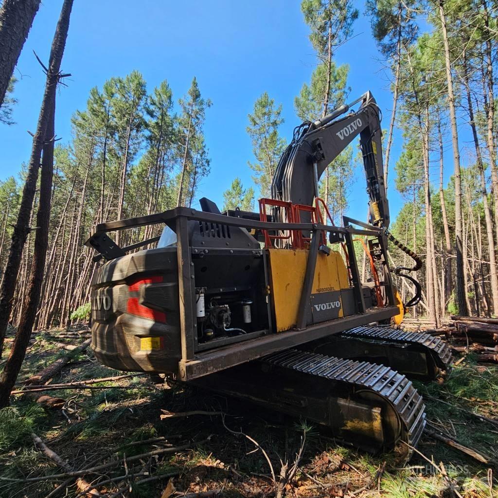 Volvo EC 200 E 林業油圧ショベル（パワーショベル・ユンボ・バックホー）