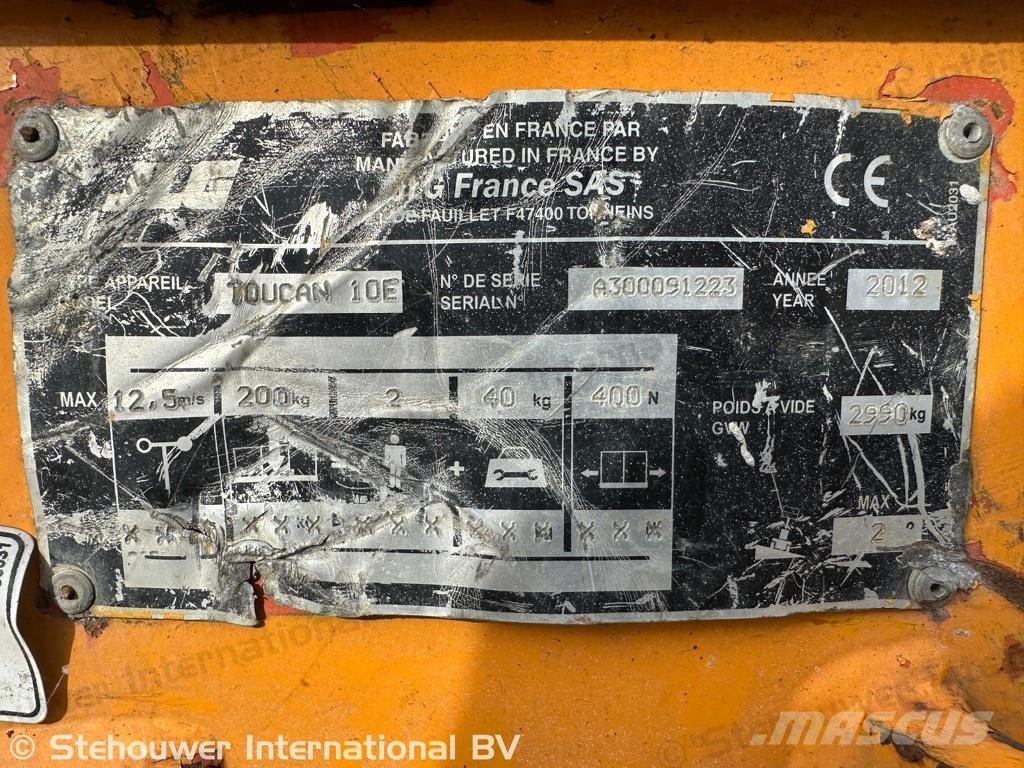 JLG Toucan 10E その他リフトとプラットフォーム