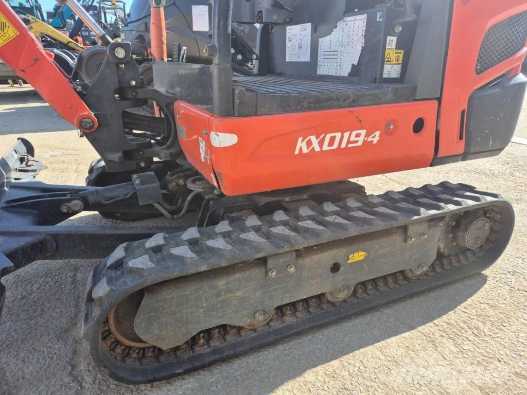 Kubota KX 019-4 ミニ油圧ショベル 7t以下（ミニユンボ・ミニディガー）