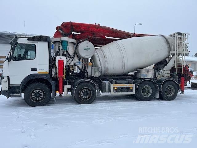 Volvo FMX 460 8*4 ミキサー車