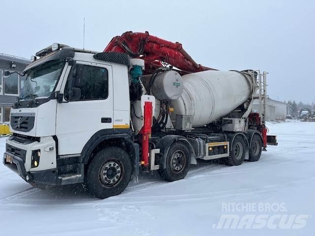 Volvo FMX 460 8*4 ミキサー車