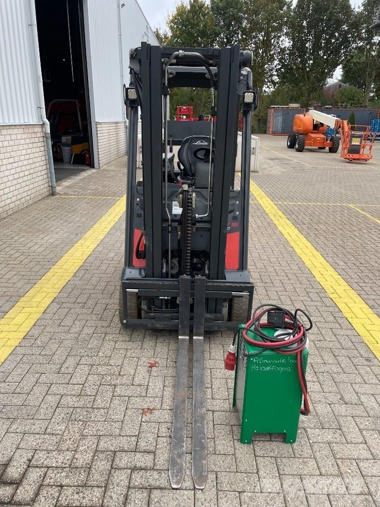 Linde E 16 H-02 バッテリーフォークリフト