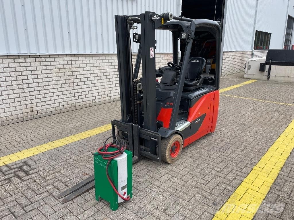 Linde E 16 H-02 バッテリーフォークリフト