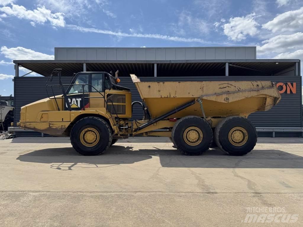 CAT 730C サイト　ダンプ