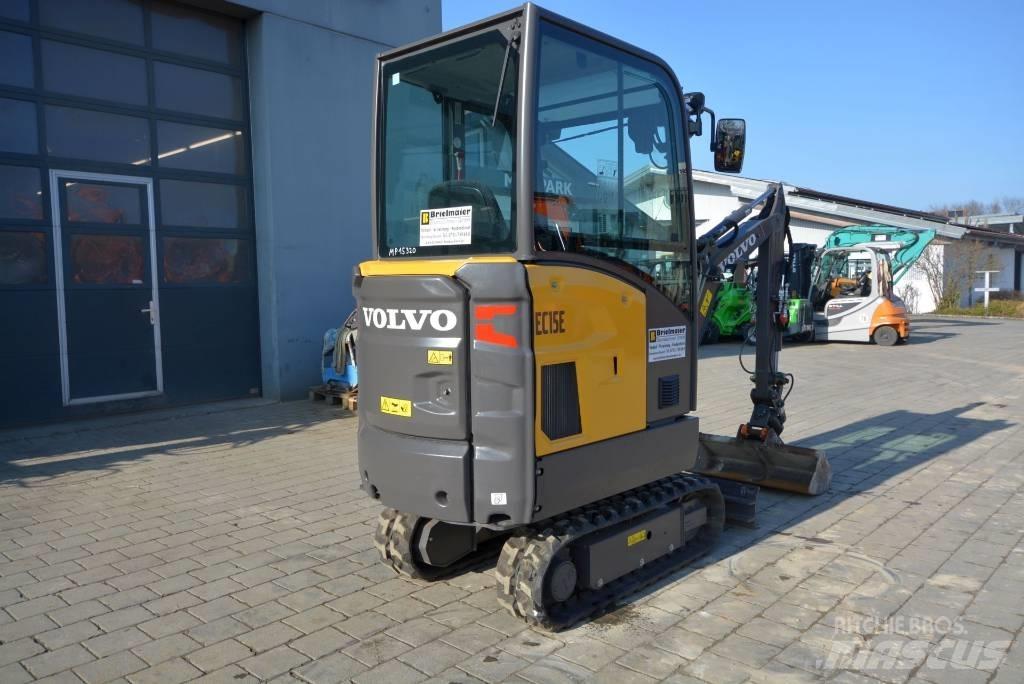 Volvo EC 15 E ミニ油圧ショベル 7t以下（ミニユンボ・ミニディガー）