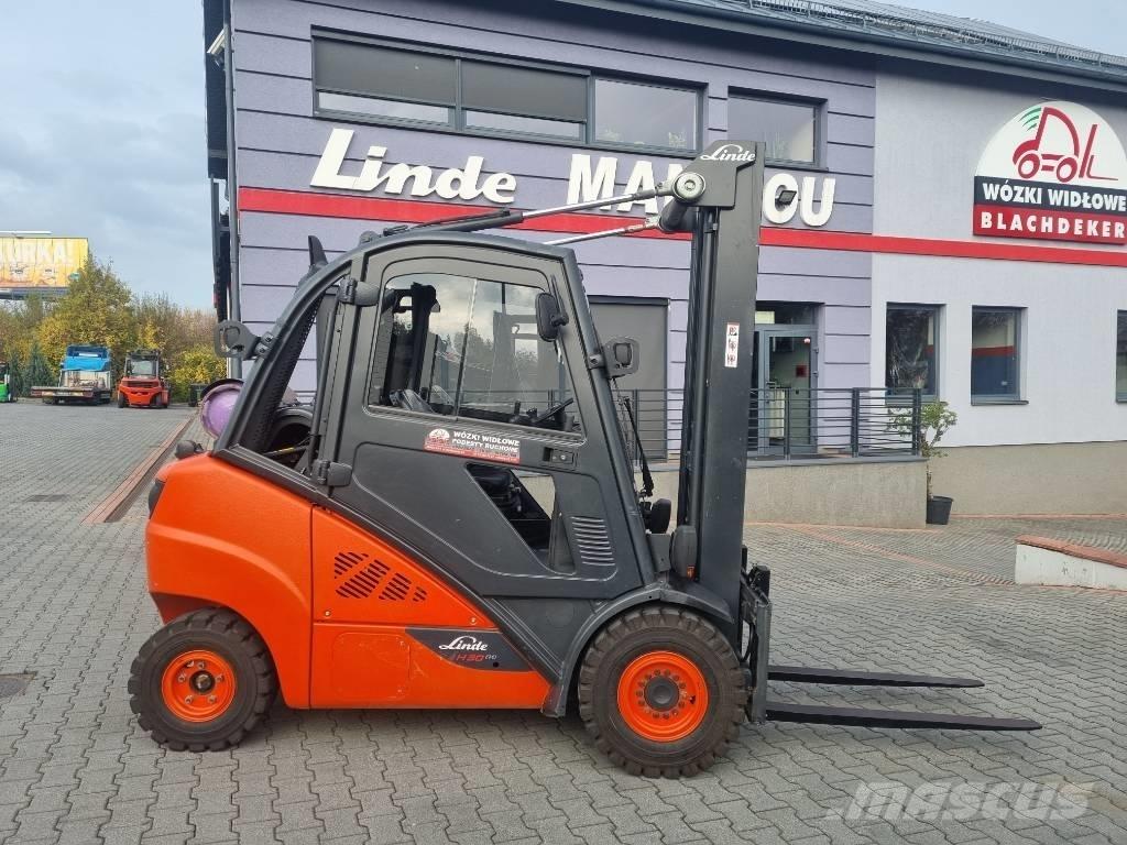 Linde H30T-02 LPGフォークリフト