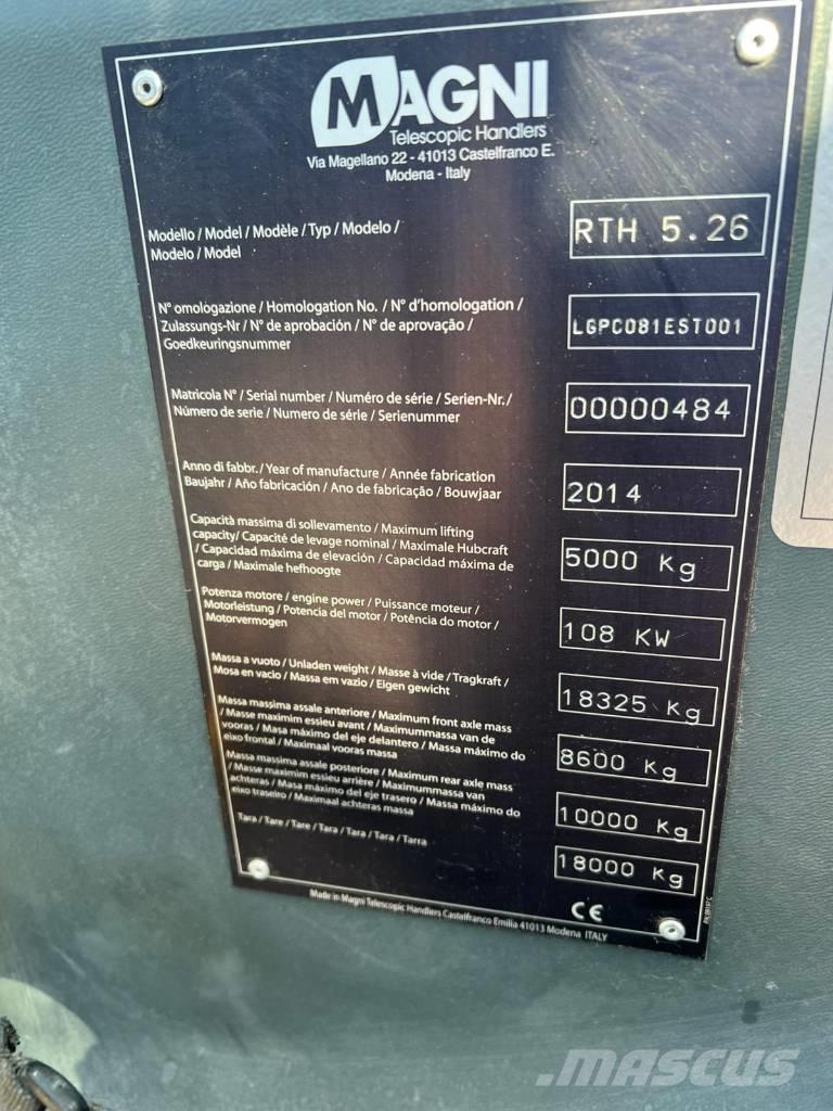Magni RTH 5.26 テレスコーピックハンドラー