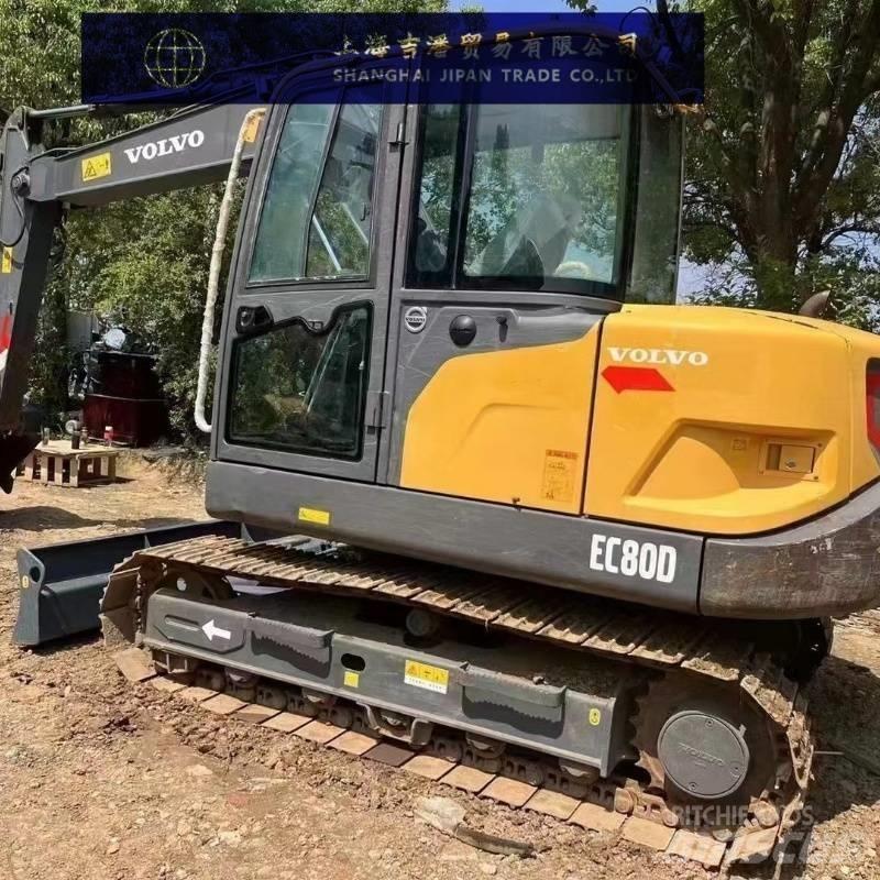 Volvo EC 80D ミニ油圧ショベル 7t以下（ミニユンボ・ミニディガー）