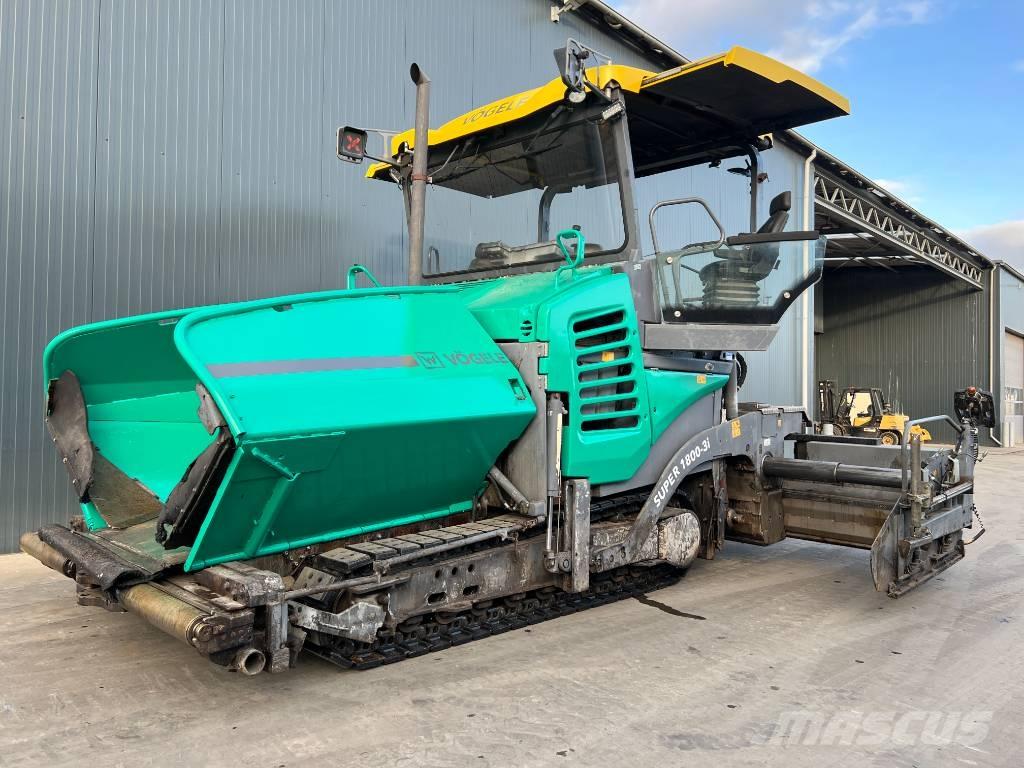 Vögele SUPER 1800-3i アスファルトフィニッシャ