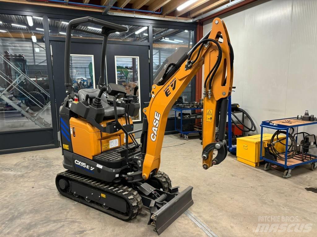 CASE CX 15 EV ミニ油圧ショベル 7t以下（ミニユンボ・ミニディガー）