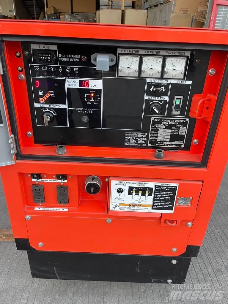 Kubota 12KVA ディーゼル発電機