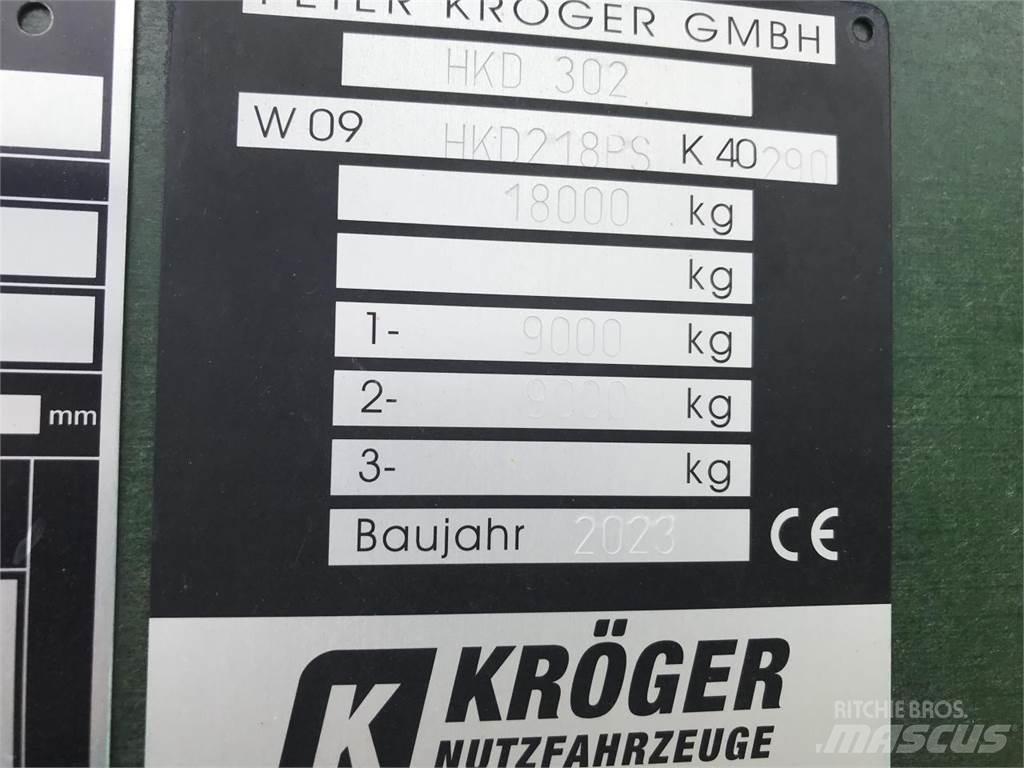 Kröger HKD 302 ダンプトレーラー