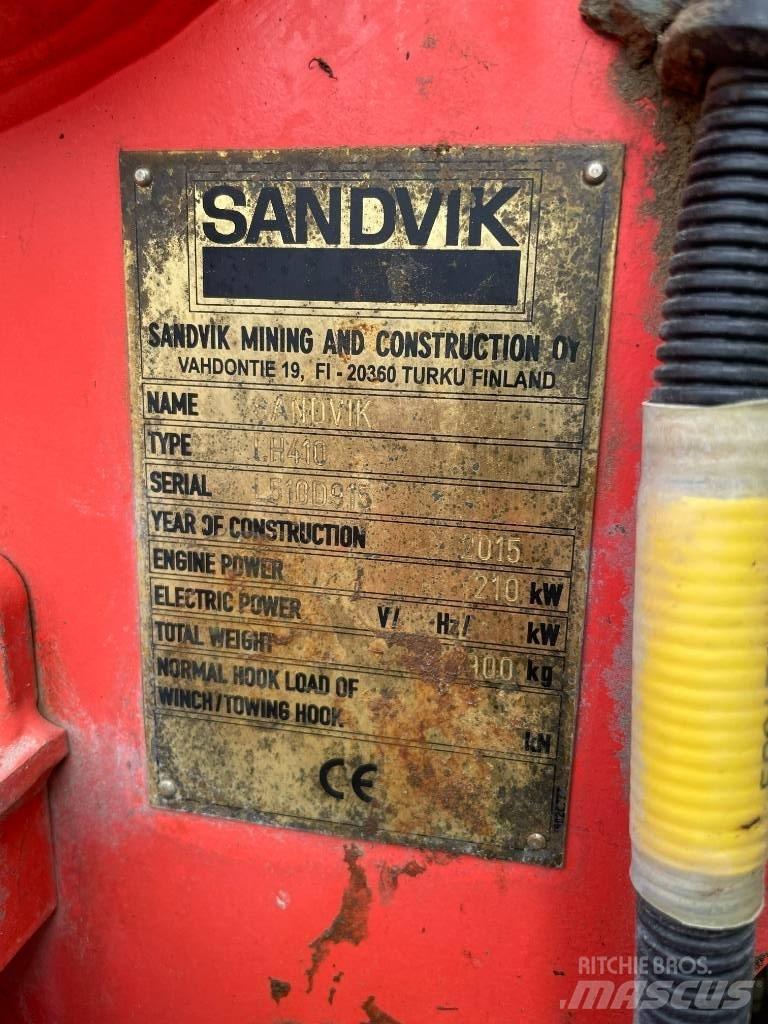Sandvik LH 410 地下ローダー