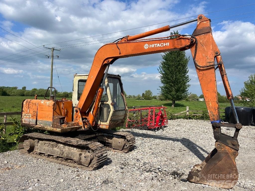Hitachi Ex60-1 ミニ油圧ショベル 7t以下（ミニユンボ・ミニディガー）