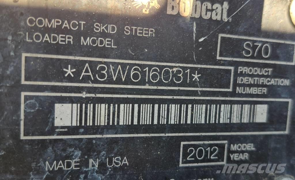 Bobcat S 70 スキッドステアローダー