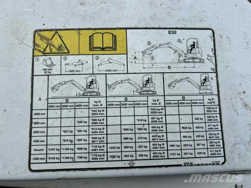 Bobcat E 32 ミニ油圧ショベル 7t以下（ミニユンボ・ミニディガー）