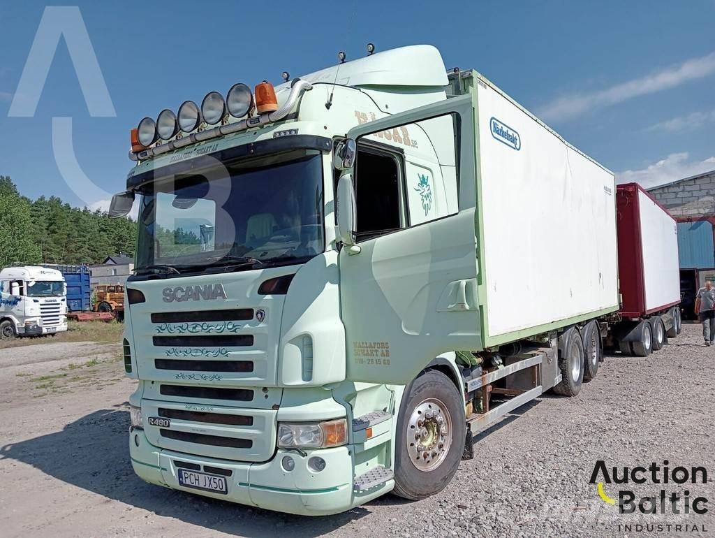 Scania R 480 ボックスボディー、ウイング、箱車