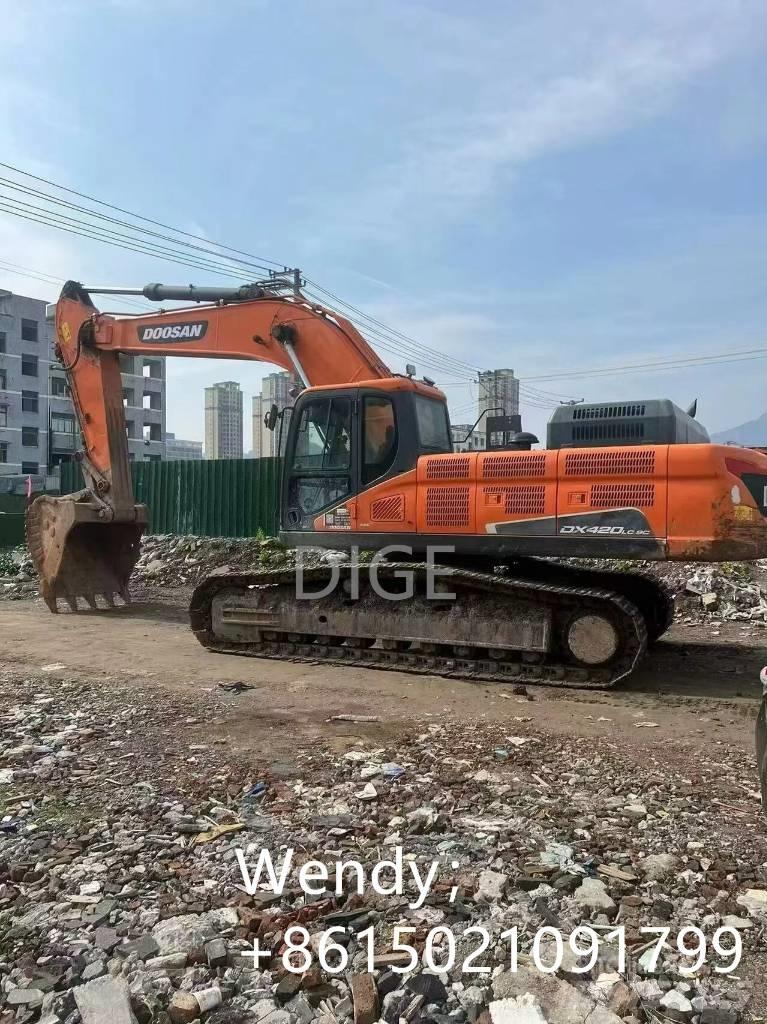 Doosan DH 420LC-9C 中型油圧ショベル 7ｔ-12ｔ（ユンボ・パワーショベル・バックホー）