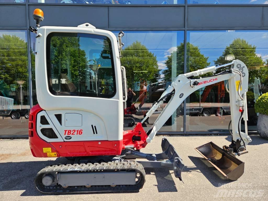 Takeuchi tb216 ミニ油圧ショベル 7t以下（ミニユンボ・ミニディガー）