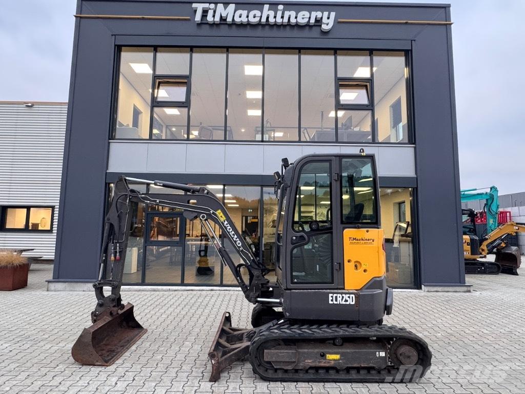 Volvo ECR 25 D ミニ油圧ショベル 7t以下（ミニユンボ・ミニディガー）
