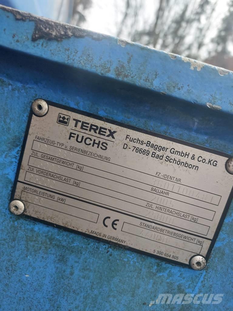 Terex Fuchs MHL 360 解体油圧ショベル