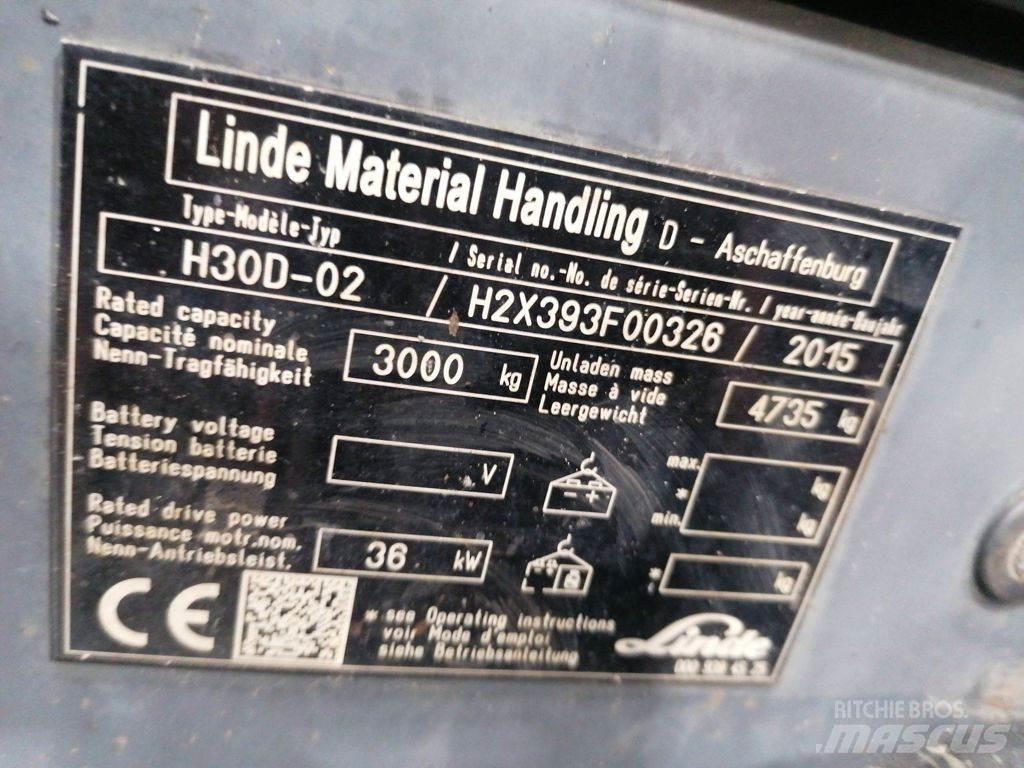 Linde H30D-02 ディーゼル・軽油