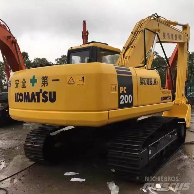 Komatsu pc200-7 大型油圧ショベル12t以上（パワーショベル・ユンボ）