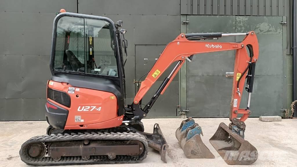 Kubota U 27-4 ミニ油圧ショベル 7t以下（ミニユンボ・ミニディガー）