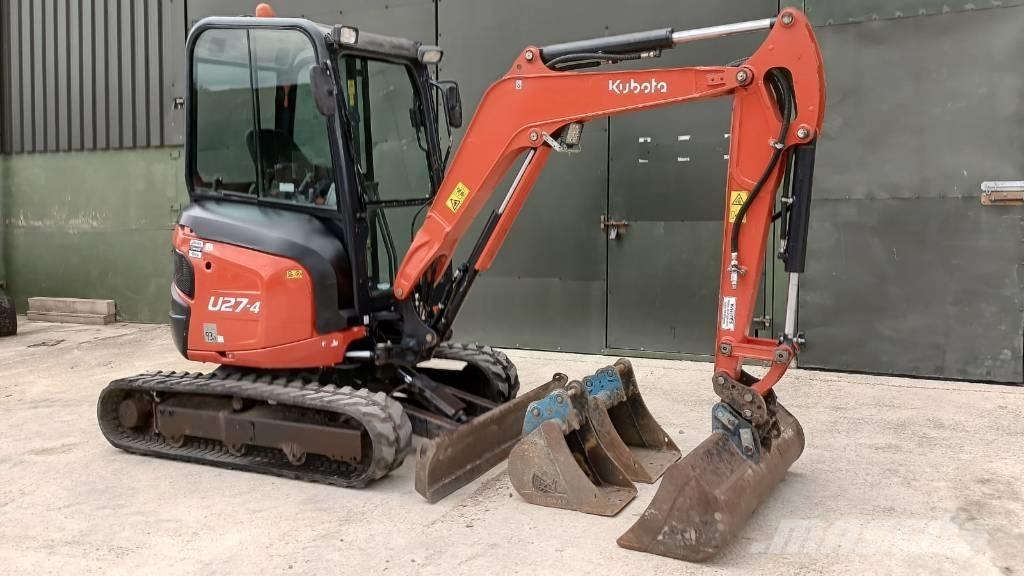 Kubota U 27-4 ミニ油圧ショベル 7t以下（ミニユンボ・ミニディガー）