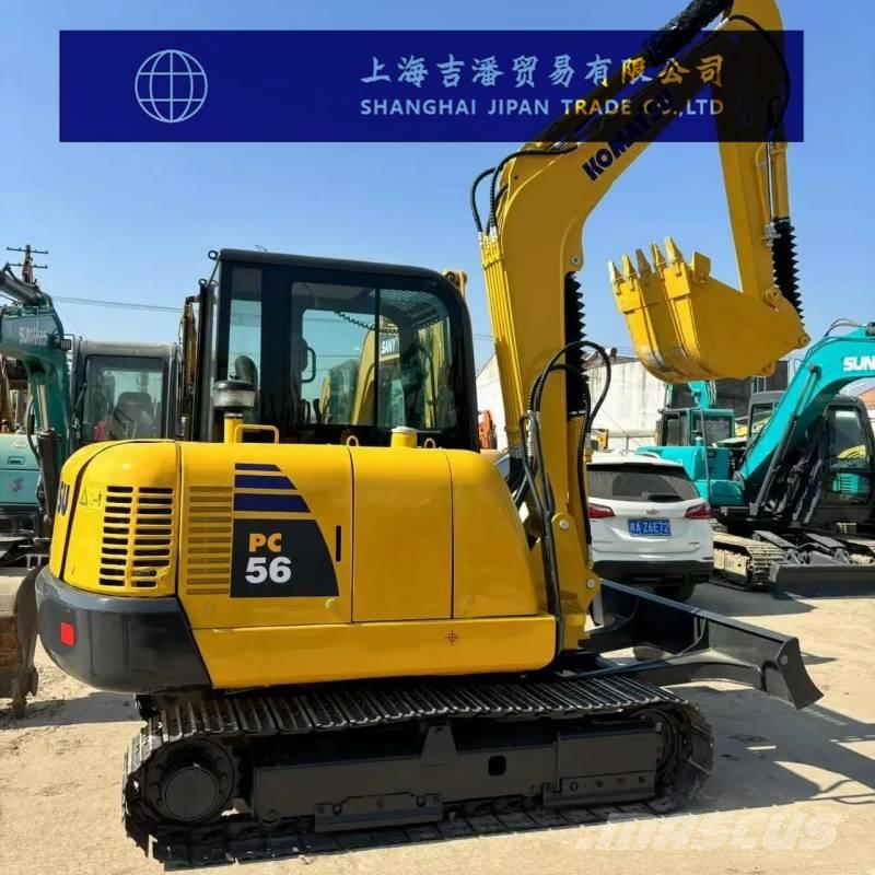 Komatsu PC 56 ミニ油圧ショベル 7t以下（ミニユンボ・ミニディガー）
