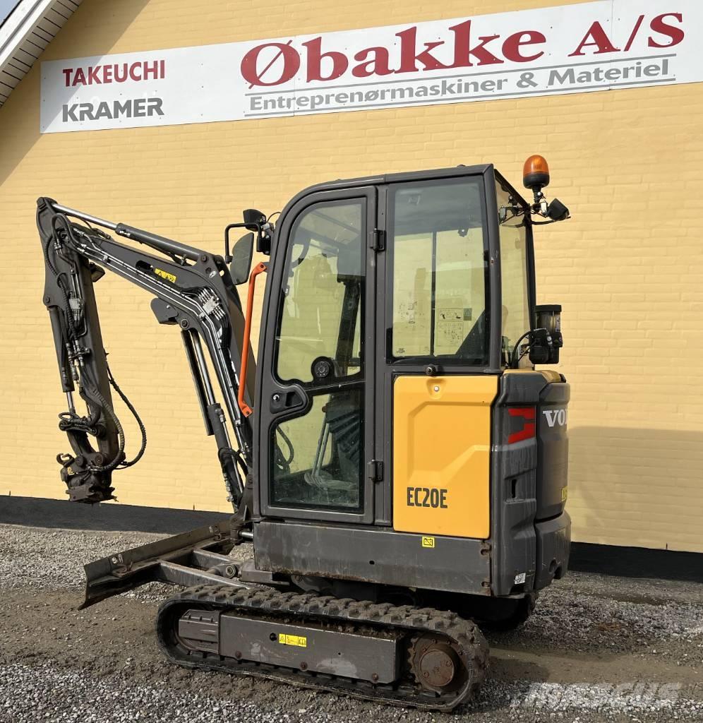 Volvo EC 20 E ミニ油圧ショベル 7t以下（ミニユンボ・ミニディガー）