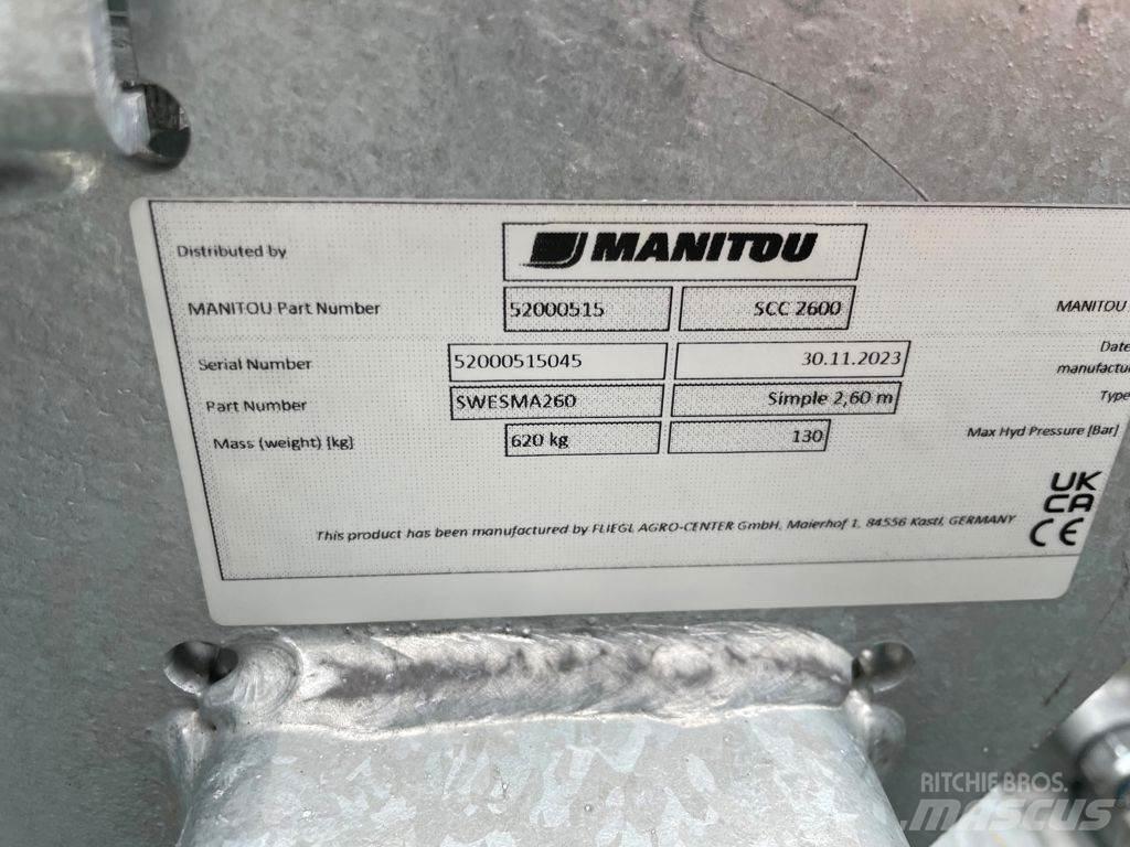 Manitou SCC 2600 テレスコーピックハンドラー