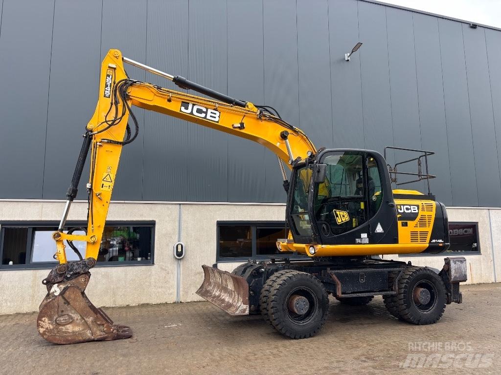 JCB JS 145 W - 160 W ホイール式油圧ショベル（パワーショベル・ユンボ・バックホー）