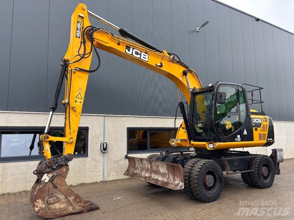 JCB JS 145 W - 160 W ホイール式油圧ショベル（パワーショベル・ユンボ・バックホー）