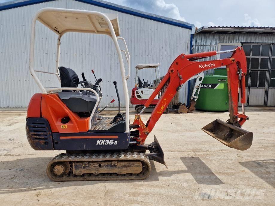 Kubota KX 36-3 ミニ油圧ショベル 7t以下（ミニユンボ・ミニディガー）