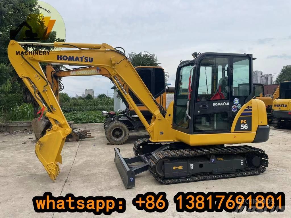 Komatsu PC 56-7 ミニ油圧ショベル 7t以下（ミニユンボ・ミニディガー）