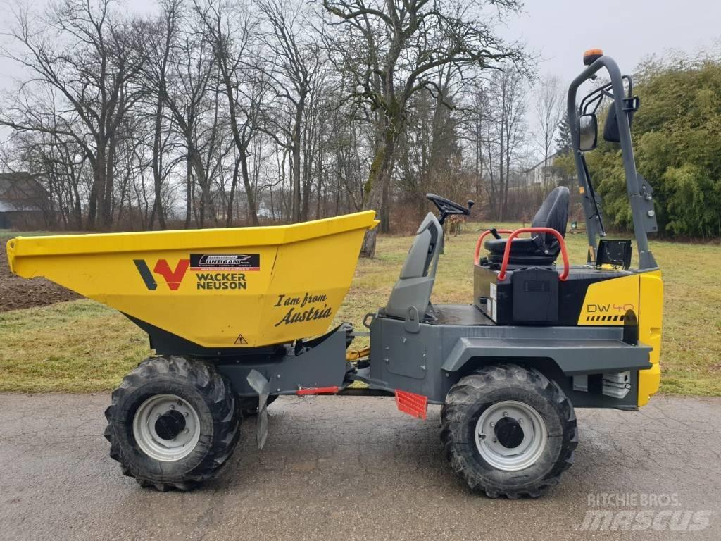 Wacker Neuson DW 40 サイト　ダンプ