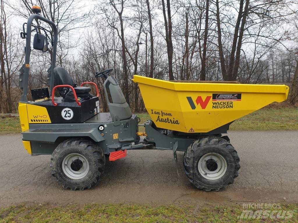 Wacker Neuson DW 40 サイト　ダンプ
