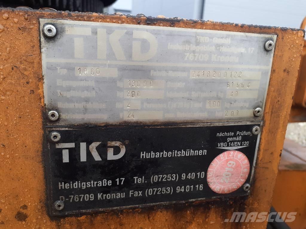 TKD 1800 小型自走式ブームリフト