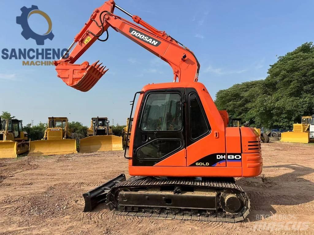 Doosan DH 80 中型油圧ショベル 7ｔ-12ｔ（ユンボ・パワーショベル・バックホー）
