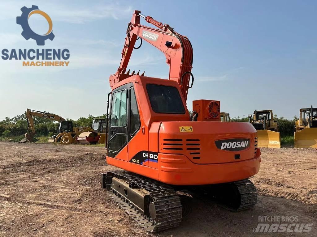 Doosan DH 80 中型油圧ショベル 7ｔ-12ｔ（ユンボ・パワーショベル・バックホー）