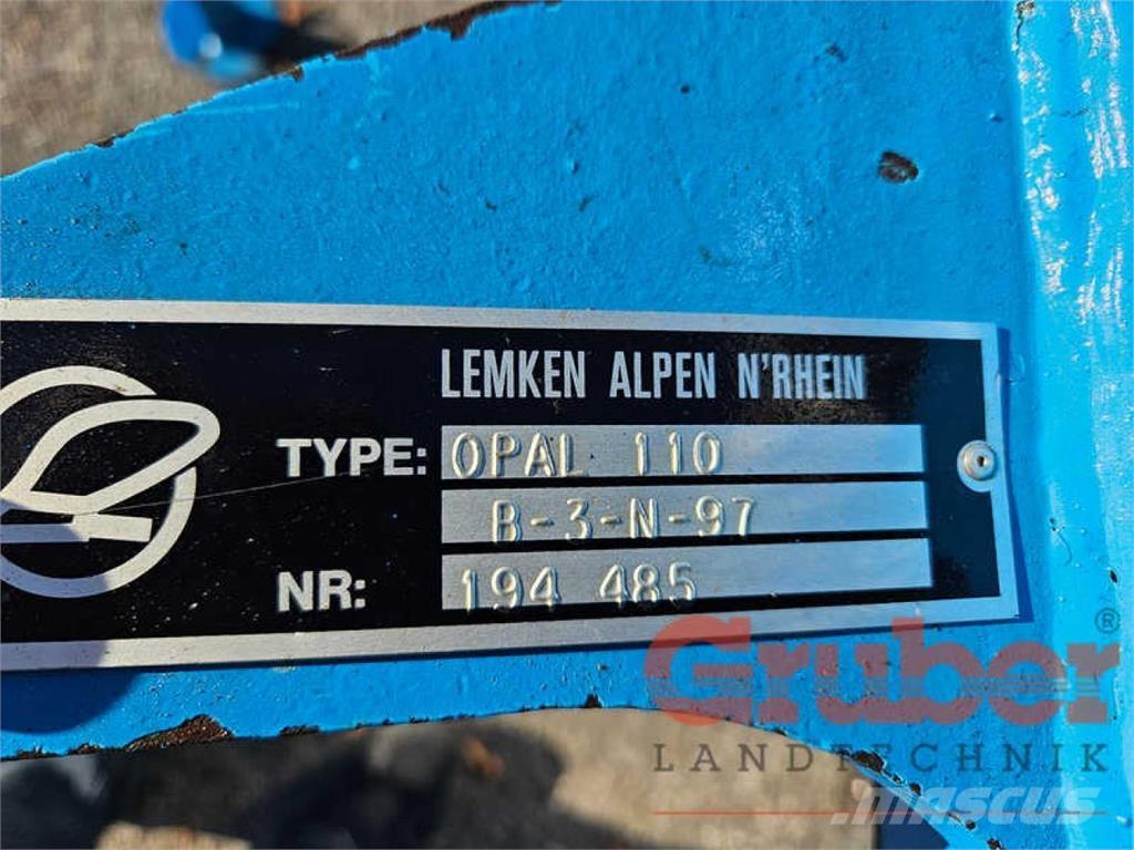 Lemken Opal 110 リバーシブルプラウ
