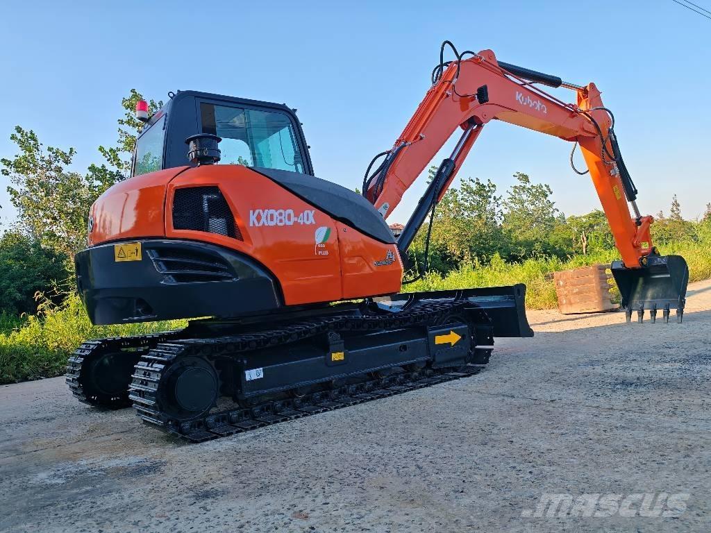 Kubota KX 080-4 CX 中型油圧ショベル 7ｔ-12ｔ（ユンボ・パワーショベル・バックホー）