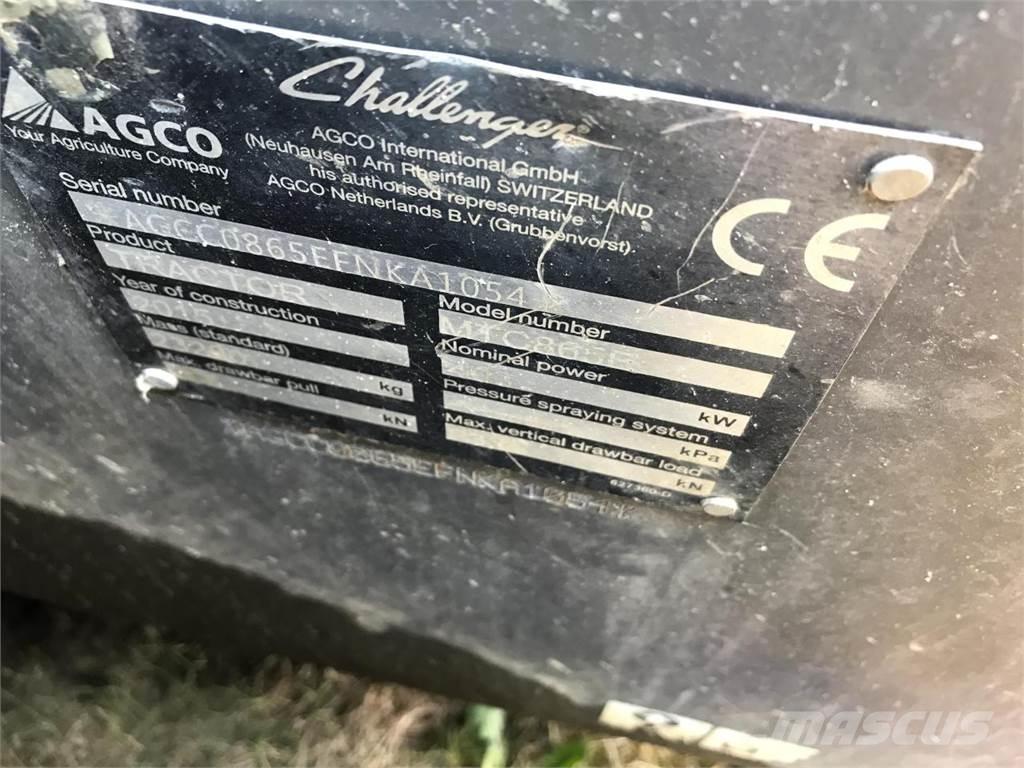 Challenger MT865E クローラーローダー